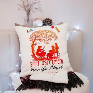 Kişiye Özel Sınıf Öğretmeni Yastık