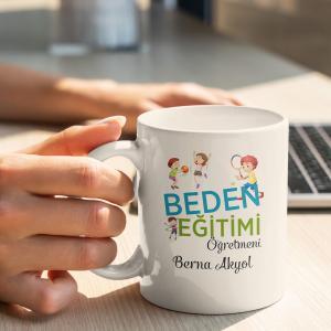 Spor Öğretmeni Tasarımlı Kupa