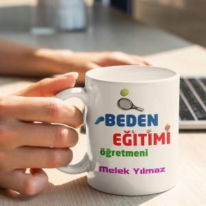 Spor Öğretmeni Tasarımlı Kupa