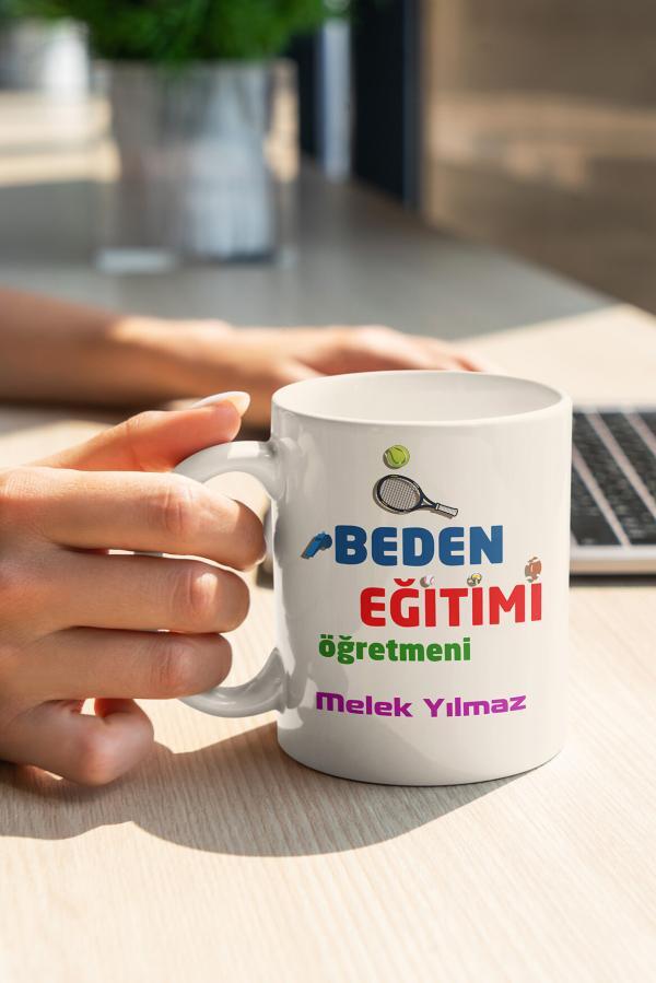 Spor Öğretmeni Tasarımlı Kupa