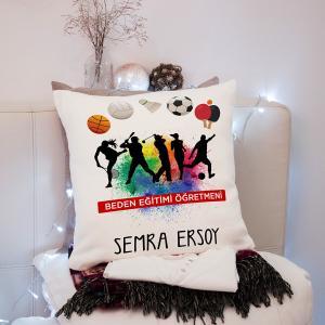 Spor Öğretmeni Yastık