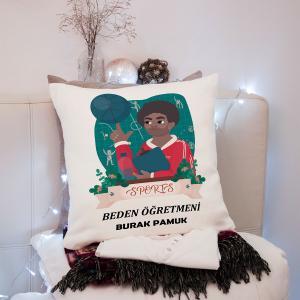 Spor Öğretmeni Yastık
