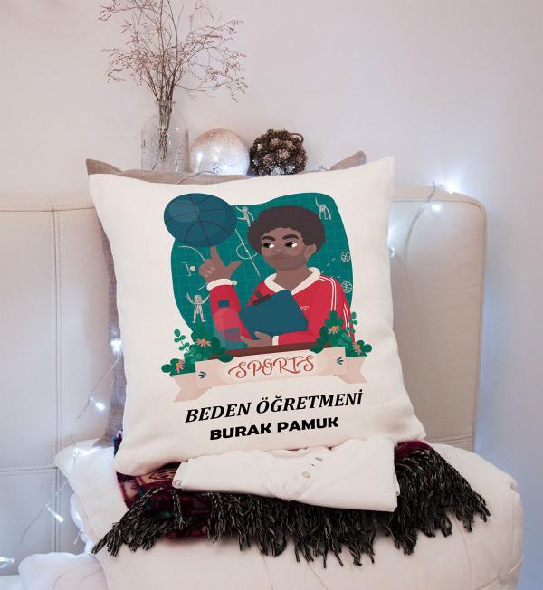 Spor Öğretmeni Yastık