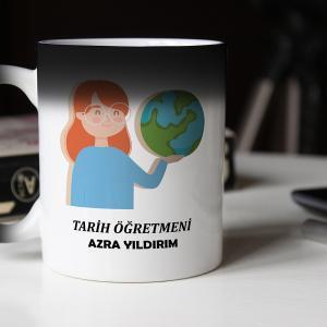 Kişiye Özel Tarih Öğretmeni Sihirli Kupa