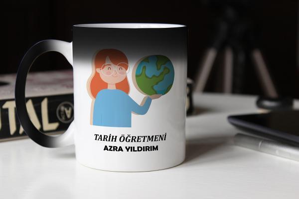 Kişiye Özel Tarih Öğretmeni Sihirli Kupa