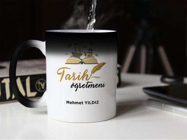 Kişiye Özel Tarih Öğretmeni Sihirli Kupa