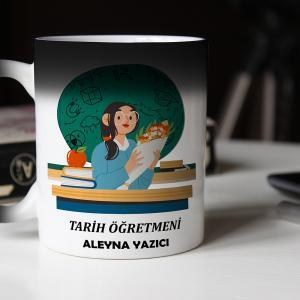 Kişiye Özel Tarih Öğretmeni Sihirli Kupa