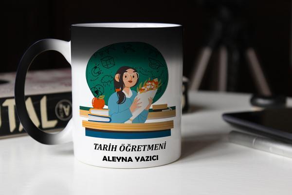Kişiye Özel Tarih Öğretmeni Sihirli Kupa