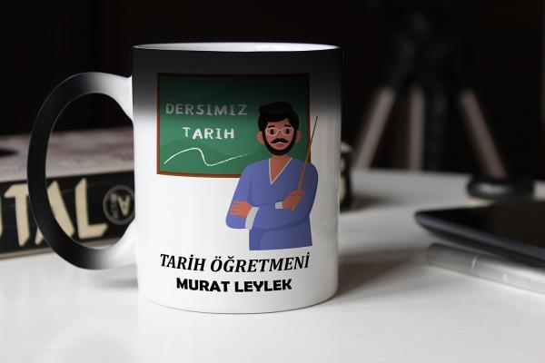 Kişiye Özel Tarih Öğretmeni Sihirli Kupa