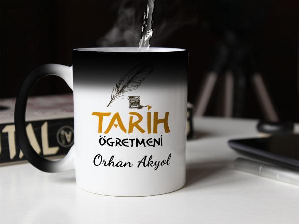 Kişiye Özel Tarih Öğretmeni Sihirli Kupa