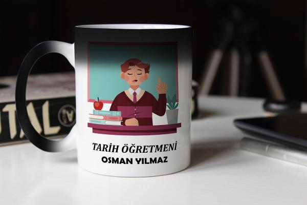 Kişiye Özel Tarih Öğretmeni Sihirli Kupa