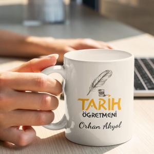Tarih Öğretmeni Tasarımlı Kupa