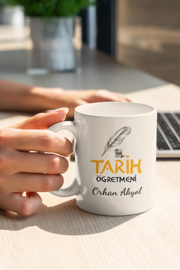 Tarih Öğretmeni Tasarımlı Kupa