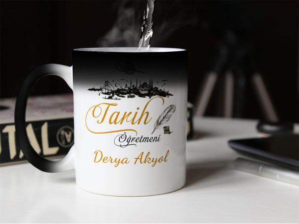 Kişiye Özel Tarih Öğretmeni Sihirli Kupa