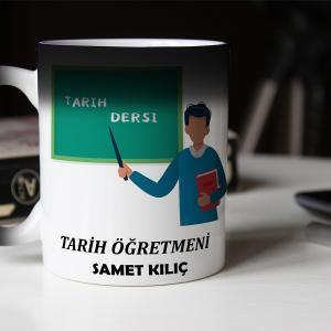 Kişiye Özel Tarih Öğretmeni Sihirli Kupa
