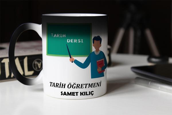 Kişiye Özel Tarih Öğretmeni Sihirli Kupa