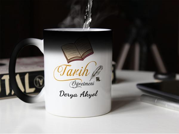 Kişiye Özel Tarih Öğretmeni Sihirli Kupa