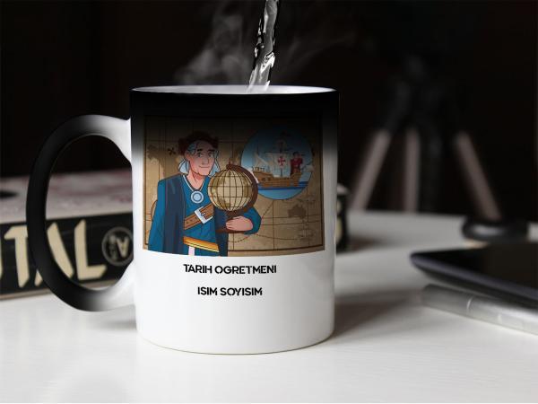 Kişiye Özel Tarih Öğretmeni Sihirli Kupa