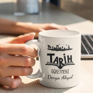 Tarih Öğretmeni Tasarımlı Kupa