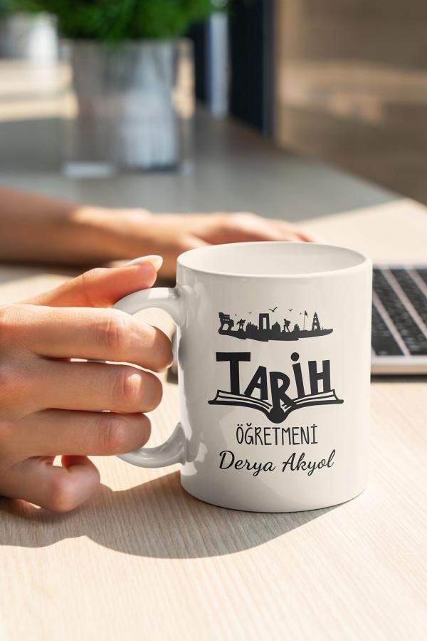Tarih Öğretmeni Tasarımlı Kupa