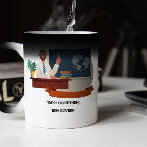 Kişiye Özel Tarih Öğretmeni Sihirli Kupa