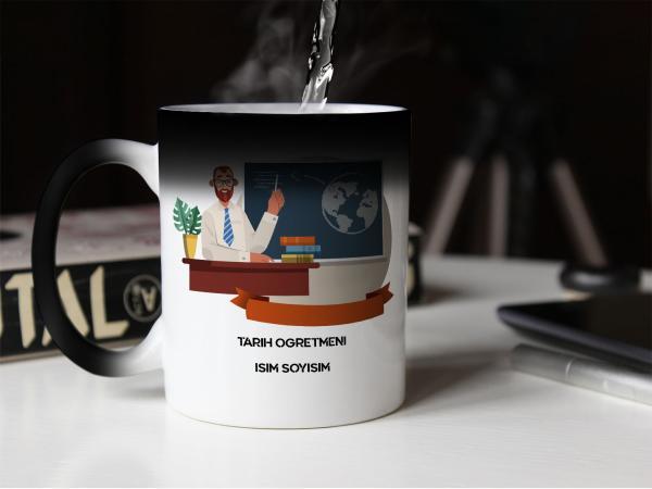 Kişiye Özel Tarih Öğretmeni Sihirli Kupa