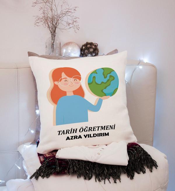 Tarih Öğretmeni Yastık