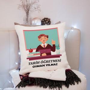 Tarih Öğretmeni Yastık