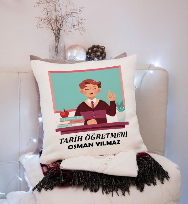 Tarih Öğretmeni Yastık