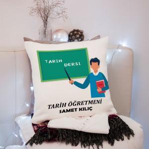 Tarih Öğretmeni Yastık
