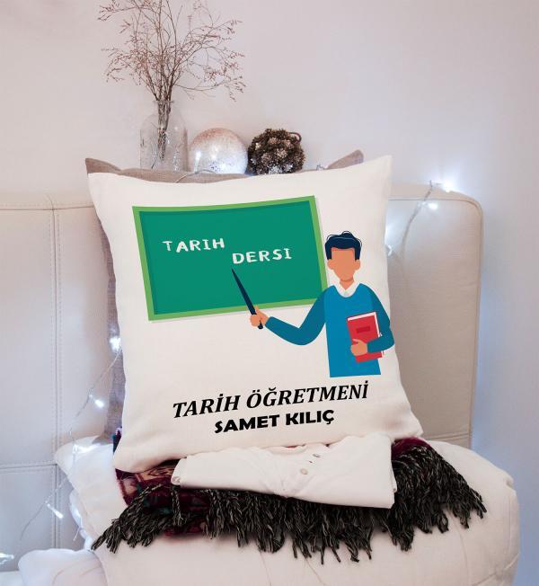 Tarih Öğretmeni Yastık