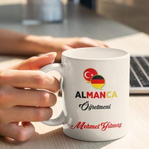 Almanca Öğretmeni Tasarımlı Kupa