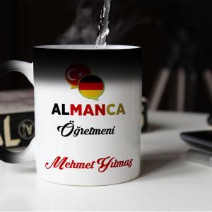 Almanca Öğretmeni Tasarımlı Sihirli Kupa