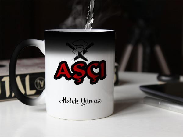 Aşçı Tasarımlı Sihirli Kupa