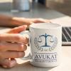 Avukat Tasarımlı Kupa