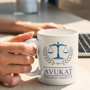 Avukat Tasarımlı Kupa