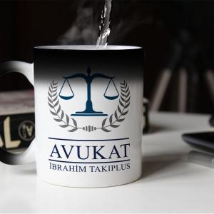 Avukat Tasarımlı Sihirli Kupa