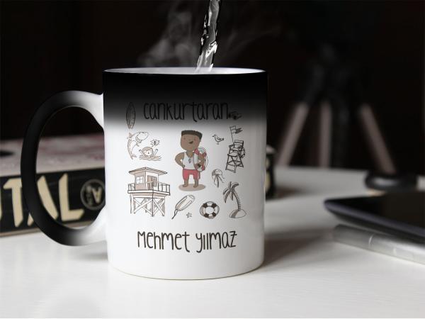 Cankurtaran Tasarımlı Sihirli Kupa