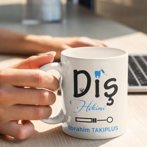 Diş Hekimi Tasarımlı Kupa