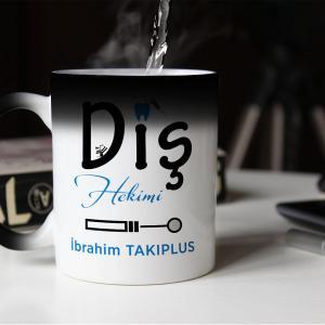 Diş Hekimi Tasarımlı Sihirli Kupa