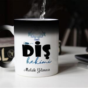 Diş Hekimi Tasarımlı Sihirli Kupa