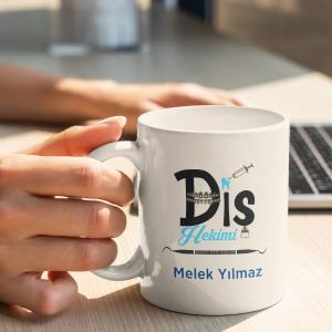 Diş Hekimi Tasarımlı Kupa