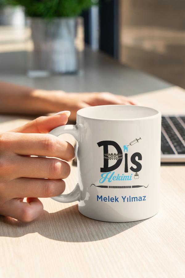 Diş Hekimi Tasarımlı Kupa
