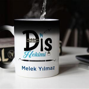 Diş Hekimi Tasarımlı Sihirli Kupa