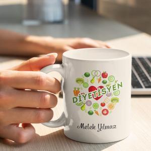 Diyetisyen Tasarımlı Kupa