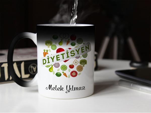 Diyetisyen Tasarımlı Sihirli Kupa