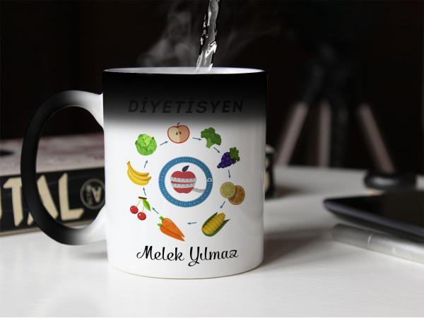 Diyetisyen Tasarımlı Sihirli Kupa
