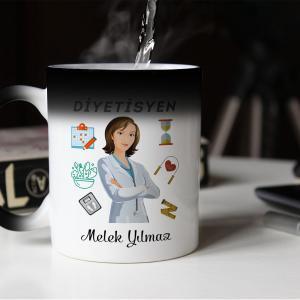 Diyetisyen Tasarımlı Sihirli Kupa