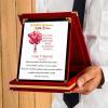 Sevgililer Günü Tasarımlı Plaket