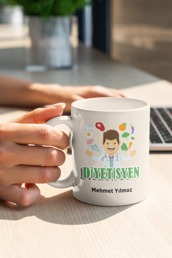 Diyetisyen Tasarımlı Kupa